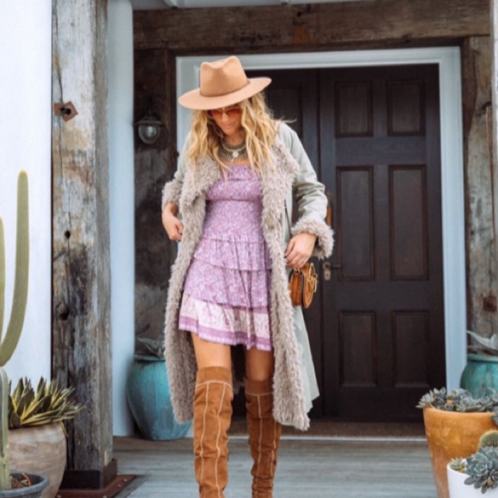 UFT-Spell’s Dahlia RaRa Mini Dress NWT🌸